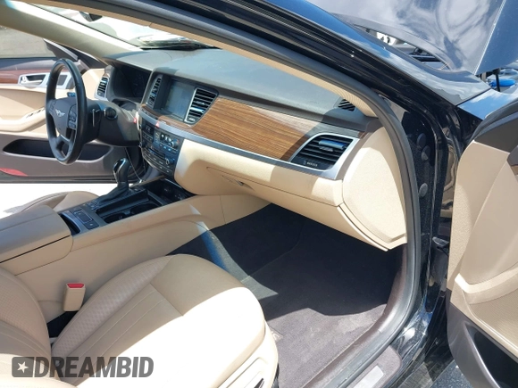 2017 Genesis G80 3.8L with VIN KMHGN4JEXHU180122, listed as a IAAI auction lot 42297360 with 60,302 mi miles and . Bid and sale history available at DreamBid. Image 5.
