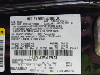 2021 Ford Mustang GT z VIN 1FA6P8CF2M5149643, wystawiony jako IAAI lot #41981794 z przebiegiem 57 345 mil mil oraz . Historia ofert i sprzedaży dostępna na DreamBid. Obrazek 9.
