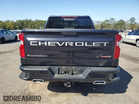2022 Chevrolet Silverado 1500 RST with VIN 1GCUDEED2NZ519505, listed as a Copart auction lot 47746615 with 20,756 mi miles and Salvage Title. Bid and sale history available at DreamBid. Image 6.