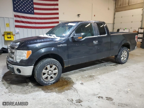 2013 Ford F-150 XL with VIN 1FTFX1EF2DFB94624, listed as a Copart auction lot 43773255 with NaN miles and Salvage Title. Bid and sale history available at carsss.com. Image 1.
