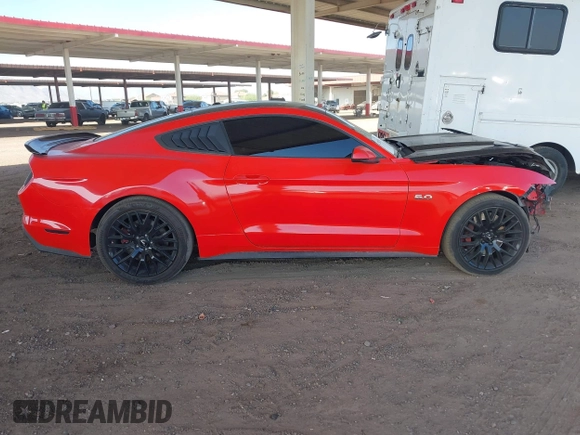 2015 Ford Mustang GT z VIN 1FA6P8CF5F5431455, wystawiony jako IAAI lot #42302785 z przebiegiem 60 817 mil mil oraz . Historia ofert i sprzedaży dostępna na DreamBid. Obrazek 13.