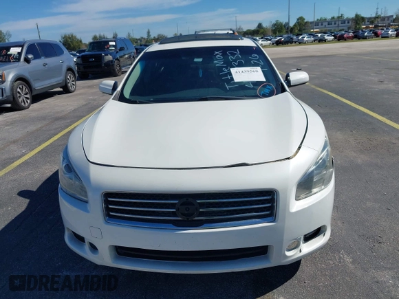 2014 Nissan Maxima SV с VIN 1N4AA5AP5EC487332, выставлен на аукционе IAAI как лот 41439568 с пробегом 120 015 миль миль и . История ставок и продаж доступна на DreamBid. Изображение 6.