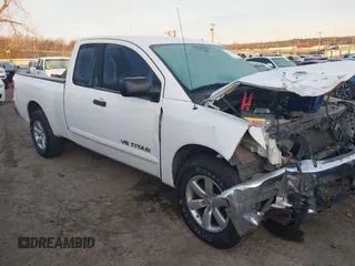 2010 Nissan Titan SV with VIN 1N6BA0CA4AN313063, listed as a IAAI auction lot 41231132 with Not provided miles and . Bid and sale history available at DreamBid. Image 1.