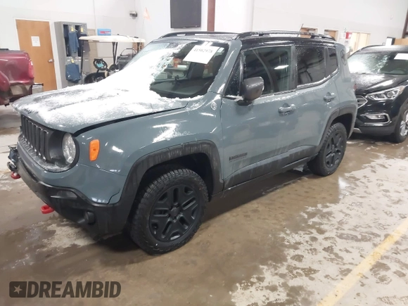 2017 Jeep Renegade Trailhawk z VIN ZACCJBCB4HPE86966, wystawiony jako IAAI lot #41502978 z przebiegiem 144 723 mil mil oraz . Historia ofert i sprzedaży dostępna na DreamBid. Obrazek 17.