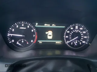 2018 Genesis G80 3.8L with VIN KMHGN4JE3JU242708, listed as a Copart auction lot 79191644 with 89,253 mi miles and Salvage Title. Bid and sale history available at carsss.com. Image 9.
