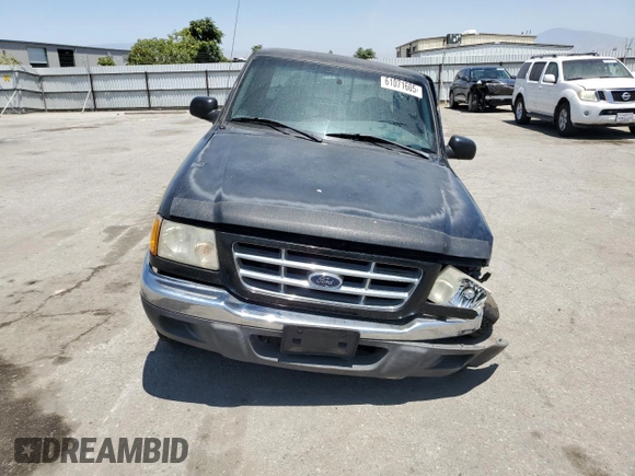 2001 Ford Ranger XL with VIN 1FTYR14U51PA09183, listed as a Copart auction lot 61071605 with 80,161 mi miles and Salvage title. Bid and sale history available at DreamBid. Image 5.