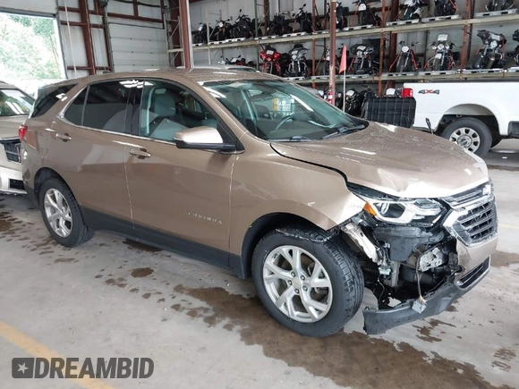 2018 Chevrolet Equinox LT with VIN 2GNAXTEX4J6221219, listed as a IAAI auction lot 39992944 with 92,743 mi miles. Bid and sale history available at carsss.com. Image 1.