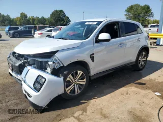 2022 Mitsubishi Outlander Sport ES with VIN JA4APUAU2NU021256, listed as a Copart auction lot 75627584 with 60,556 mi miles and Salvage Title. Bid and sale history available at carsss.com. Image 1.