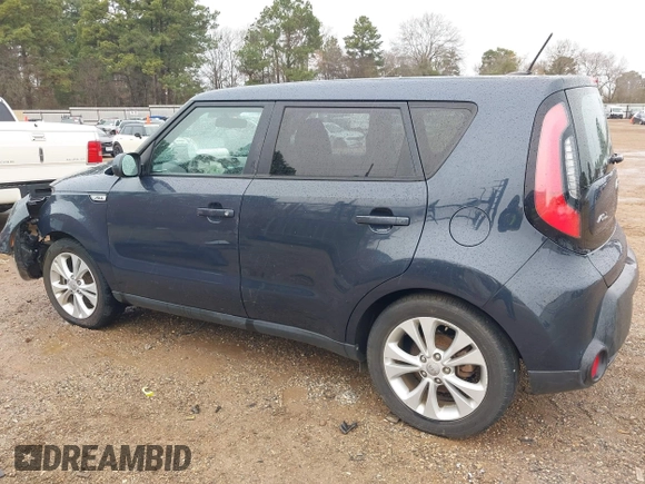 2015 Kia Soul + with VIN KNDJP3A51F7170590, listed as a IAAI auction lot 41272201 with 78,240 mi miles. Bid and sale history available at carsss.com. Image 3.