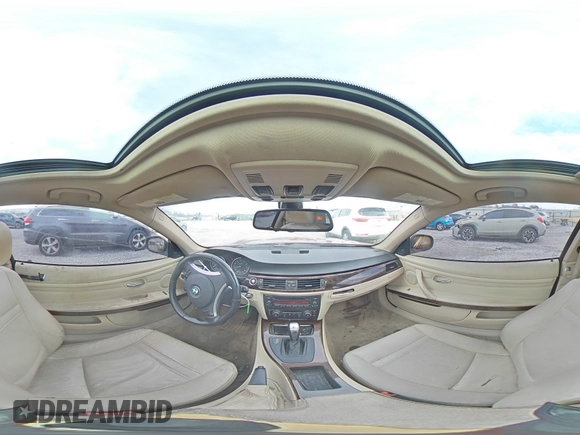 2013 BMW 3 Series 328i with VIN WBAKE3C52DE772217, listed as a Copart auction lot 43498765 with 150,992 mi miles and Salvage Title. Bid and sale history available at DreamBid. Image 13.