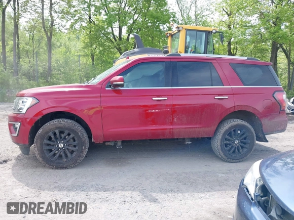 2019 Ford Expedition Limited with VIN 1FMJU2ATXKEA86478, listed as a IAAI auction lot 42270409 with 83,104 mi miles and . Bid and sale history available at DreamBid. Image 14.