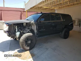 2015 Chevrolet Suburban LT z VIN 1GNSKJKC0FR704694, wystawiony jako Copart lot #57666635 z przebiegiem 137 207 mil mil oraz Szkoda całkowita • Salvage title. Historia ofert i sprzedaży dostępna na DreamBid. Obrazek 1.