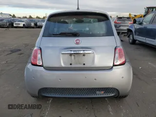 2016 FIAT 500e with VIN 3C3CFFGE5GT155273, listed as a Copart auction lot 84306784 with 41,909 mi miles and Clean Title. Bid and sale history available at carsss.com. Image 6.