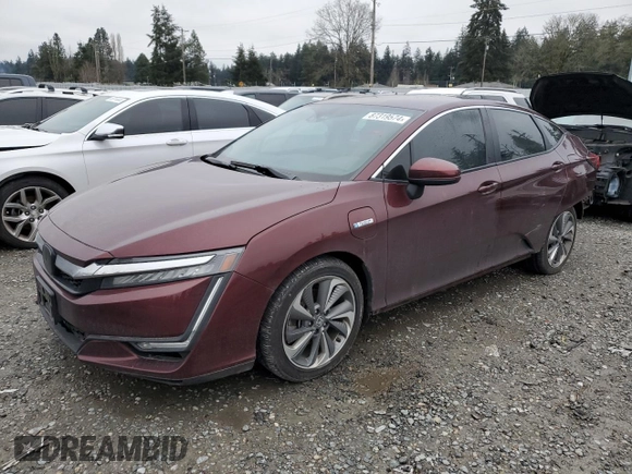 2018 Honda Clarity with VIN JHMZC5F10JC023952, listed as a Copart auction lot 87319574 with 43,935 mi miles and Salvage Title. Bid and sale history available at DreamBid. Image 1.
