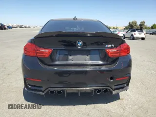 2015 BMW M4 with VIN WBS3R9C50FK333819, listed as a Copart auction lot 61105565 with 168,932 mi miles and Salvage title. Bid and sale history available at DreamBid. Image 6.