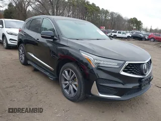 2019 Acura RDX w/Technology Pkg with VIN 5J8TC2H5XKL043425, listed as a IAAI auction lot 41801301 with 41,767 mi miles. Bid and sale history available at carsss.com. Image 1.