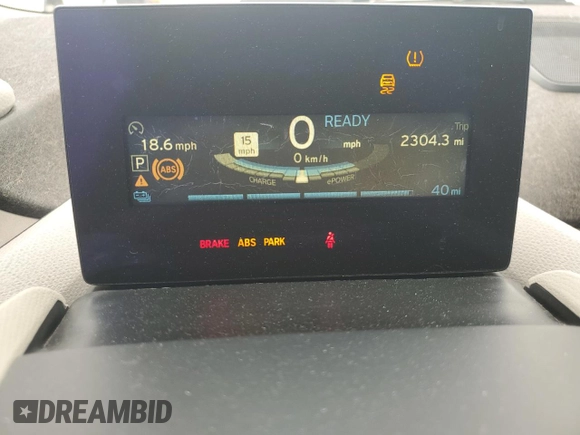 2014 BMW i3 with VIN WBY1Z2C53EV284116, listed as a Copart auction lot 47068395 with 2,304 mi miles and Non Repairable. Bid and sale history available at carsss.com. Image 9.
