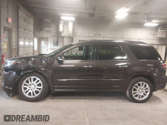 2015 GMC Acadia Denali with VIN 1GKKVTKD4FJ257360, listed as a IAAI auction lot 41828556 with 110,268 mi miles. Bid and sale history available at carsss.com. Image 14.