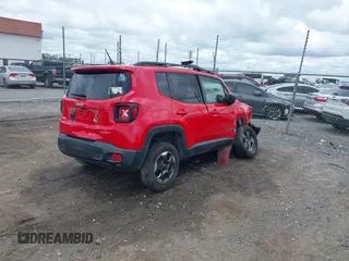 2016 Jeep Renegade Sport with VIN ZACCJAAT3GPE37763, listed as a IAAI auction lot 39932800 with 135,820 mi miles and . Bid and sale history available at carsss.com. Image 4.