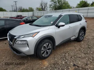 2022 Nissan Rogue SV with VIN 5N1BT3BB5NC676462, listed as a Copart auction lot 49498005 with 36,066 mi miles and Salvage Title. Bid and sale history available at carsss.com. Image 1.