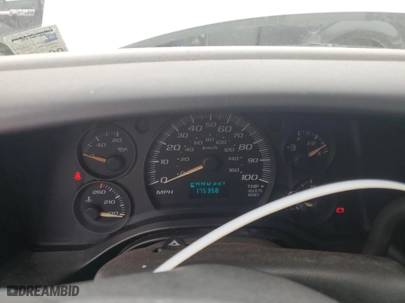 2005 Chevrolet Express Passenger with VIN 1GNFG15T351207764, listed as a Copart auction lot 46085905 with 175,358 mi miles and Clean Title. Bid and sale history available at carsss.com. Image 9.