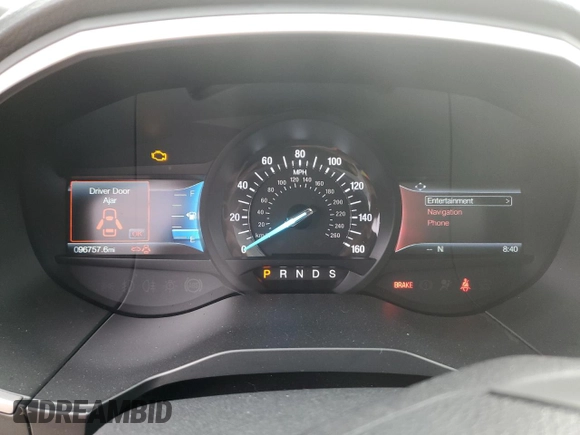 2020 Ford Edge SEL with VIN 2FMPK4J9XLBB32789, listed as a Copart auction lot 52377505 with 96,757 mi miles and Non repairable. Bid and sale history available at DreamBid. Image 9.