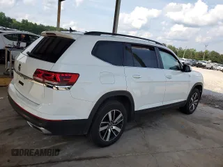 2023 Volkswagen Atlas SE with VIN 1V2DP2CA9PC529158, listed as a Copart auction lot 57512845 with 73,023 mi miles and Salvage title. Bid and sale history available at DreamBid. Image 3.