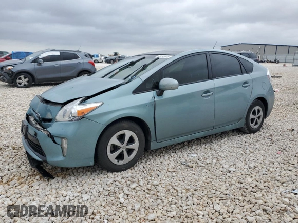 2015 Toyota Prius Four with VIN JTDKN3DU0F1968112, listed as a Copart auction lot 48195805 with 103,884 mi miles and Salvage Title. Bid and sale history available at carsss.com. Image 1.