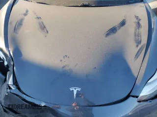 2019 Tesla Model 3 Long Range with VIN 5YJ3E1EB8KF477004, listed as a Copart auction lot 86192984 with 0 mi miles and Salvage Title. Bid and sale history available at carsss.com. Image 12.