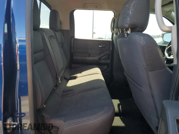 2022 Nissan Frontier S with VIN 1N6ED1EJXNN615051, listed as a Copart auction lot 54956615 with 46,826 mi miles and Salvage title. Bid and sale history available at DreamBid. Image 10.