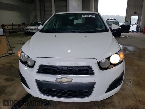 2015 Chevrolet Sonic LT with VIN 1G1JC5SGXF4126055, listed as a Copart auction lot 59579035 with 169,985 mi miles and Salvage title. Bid and sale history available at DreamBid. Image 5.