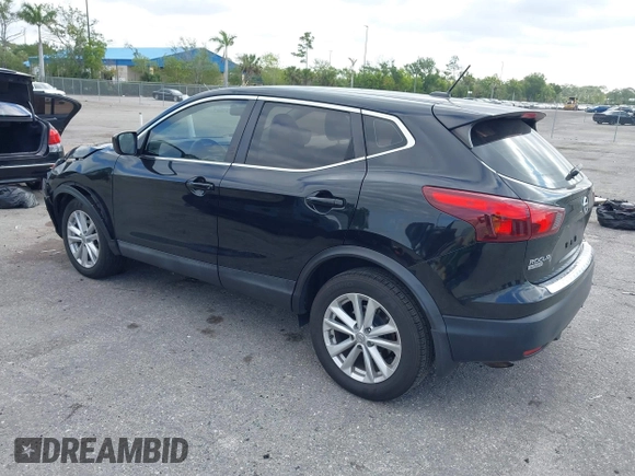 2017 Nissan Rogue Sport S with VIN JN1BJ1CR5HW123634, listed as a IAAI auction lot 42094777 with 93,101 mi miles. Bid and sale history available at carsss.com. Image 3.
