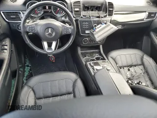 2017 Mercedes-Benz GLS 450 with VIN 4JGDF6EE8HA901271, listed as a Copart auction lot 41928124 with 56,176 mi miles and . Bid and sale history available at DreamBid. Image 8.