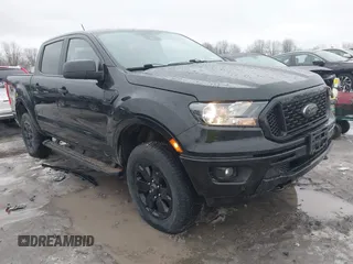 2021 Ford Ranger XL with VIN 1FTER4FH8MLD82556, listed as a IAAI auction lot 41648923 with 19,511 mi miles. Bid and sale history available at carsss.com. Image 1.