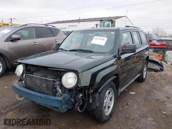 2010 Jeep Patriot Sport with VIN 1J4NF2GB3AD611667, listed as a IAAI auction lot 41476106 with 113,276 mi miles and . Bid and sale history available at DreamBid. Image 18.