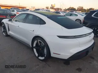 2022 Porsche Taycan with VIN WP0AA2Y10NSA13775, listed as a IAAI auction lot 40645854 with 19,149 mi miles and . Bid and sale history available at DreamBid. Image 3.