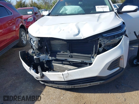2023 Chevrolet Equinox LT with VIN 3GNAXKEG7PS107302, listed as a IAAI auction lot 41784827 with 59,398 mi miles and . Bid and sale history available at carsss.com. Image 6.