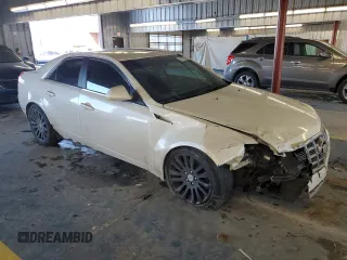 2012 Cadillac CTS Premium with VIN 1G6DS5E39C0150157, listed as a Copart auction lot 87795735 with 127,225 mi miles and Salvage Title. Bid and sale history available at DreamBid. Image 4.