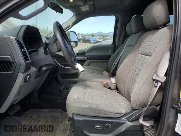 2019 Ford F-250 XL with VIN 1FT7W2BT9KEC24552, listed as a Copart auction lot 60644435 with 115,689 mi miles and Salvage title. Bid and sale history available at DreamBid. Image 7.
