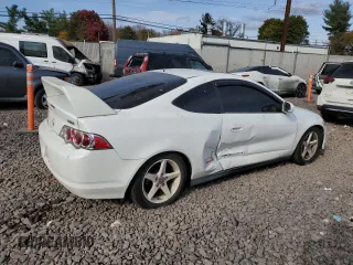 2003 Acura RSX with VIN JH4DC54883S003676, listed as a Copart auction lot 79020214 with 184,995 mi miles and Salvage Title. Bid and sale history available at carsss.com. Image 3.