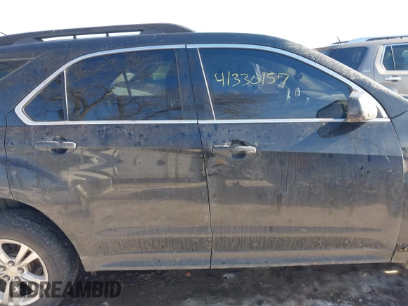 2015 Chevrolet Equinox LT with VIN 2GNFLBE38F6415655, listed as a IAAI auction lot 41330157 with 155,353 mi miles and . Bid and sale history available at carsss.com. Image 13.