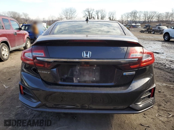 2018 Honda Clarity Plug-In Hybrid with VIN JHMZC5F13JC003825, listed as a Copart auction lot 39572674 with 49,553 mi miles. Bid and sale history available at carsss.com. Image 6.