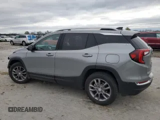 2023 GMC Terrain SLT with VIN 3GKALVEG9PL180935, listed as a Copart auction lot 50959215 with 42,604 mi miles and Salvage Title. Bid and sale history available at carsss.com. Image 2.