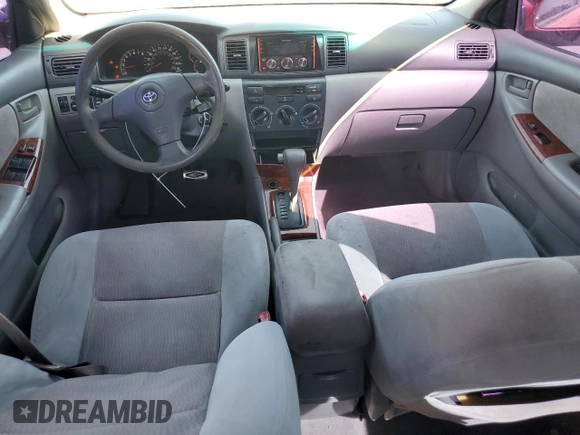 2008 Toyota Corolla CE with VIN 1NXBR32E88Z045437, listed as a Copart auction lot 54093465 with 202,487 mi miles and Clean Title. Bid and sale history available at DreamBid. Image 8.
