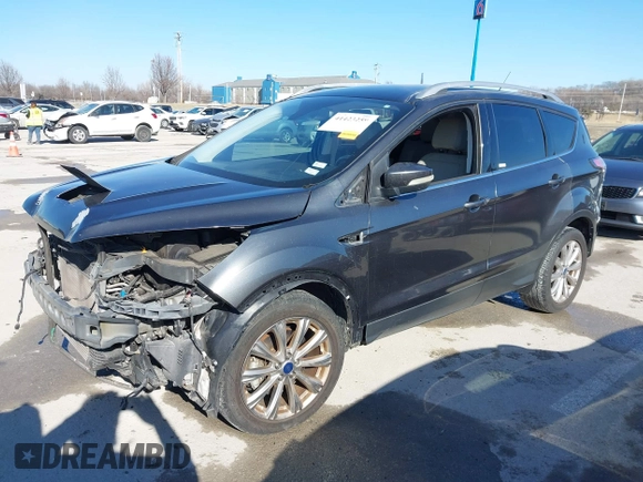 2017 Ford Escape Titanium with VIN 1FMCU0J92HUA26226, listed as a IAAI auction lot 41423259 with 111,076 mi miles. Bid and sale history available at carsss.com. Image 20.