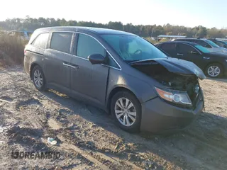 2016 Honda Odyssey EX-L with VIN 5FNRL5H60GB074826, listed as a IAAI auction lot 41733197 with Not Provided miles and . Bid and sale history available at DreamBid. Image 1.