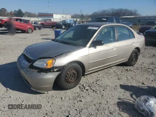 2002 Honda Civic LX with VIN 2HGES16542H534708, listed as a Copart auction lot 47624235 with 257,545 mi miles and Clean Title. Bid and sale history available at carsss.com. Image 1.