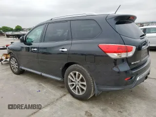 2015 Nissan Pathfinder SV with VIN 5N1AR2MM2FC686905, listed as a Copart auction lot 55437315 with 150,656 mi miles and Salvage title. Bid and sale history available at DreamBid. Image 2.