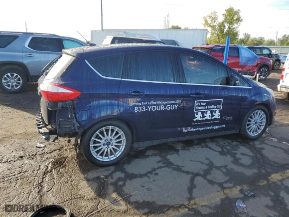 2016 Ford C-Max Energi SEL with VIN 1FADP5CU9GL115476, listed as a Copart auction lot 73047254 with 255,084 mi miles and Salvage Title. Bid and sale history available at carsss.com. Image 3.