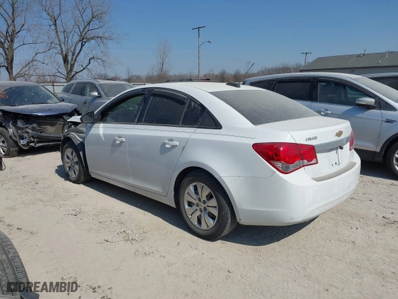 2015 Chevrolet Cruze LS with VIN 1G1PA5SH7F7259475, listed as a IAAI auction lot 41780105 with 108,998 mi miles. Bid and sale history available at carsss.com. Image 3.